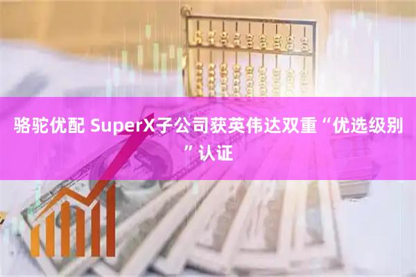 骆驼优配 SuperX子公司获英伟达双重“优选级别”认证